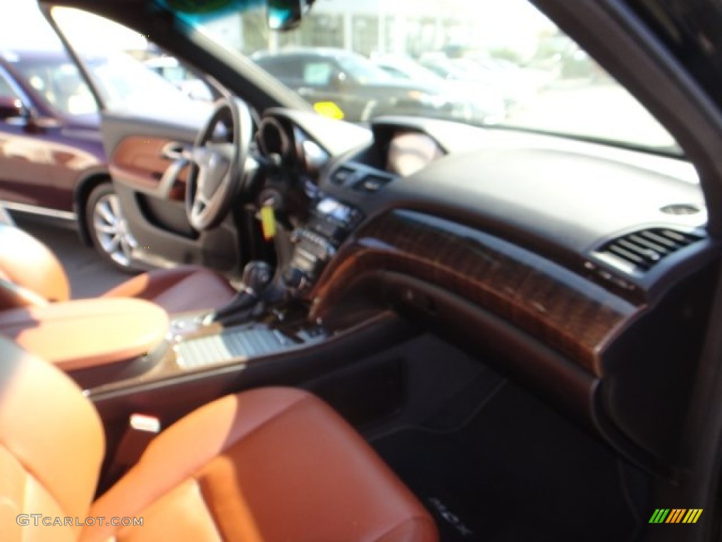 2013 MDX SH-AWD Advance - Crystal Black Pearl / Umber photo #18