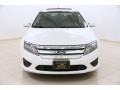 2010 White Platinum Tri-coat Metallic Ford Fusion SEL  photo #2