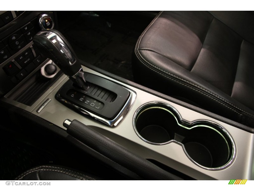 2010 Fusion SEL - White Platinum Tri-coat Metallic / Charcoal Black photo #9