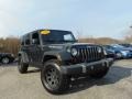 2010 Dark Charcoal Pearl Jeep Wrangler Unlimited Rubicon 4x4  photo #29