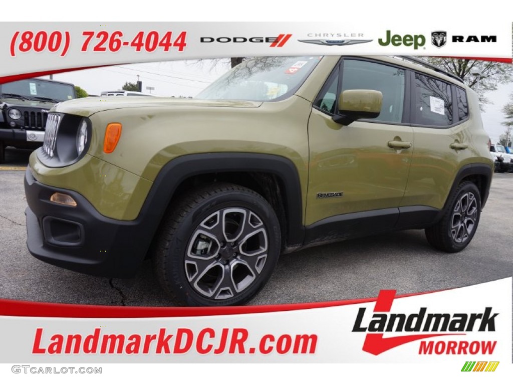 Commando Green Jeep Renegade