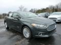 2015 Guard Metallic Ford Fusion Hybrid SE  photo #1