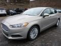 Tectonic Silver Metallic 2015 Ford Fusion Hybrid S Exterior