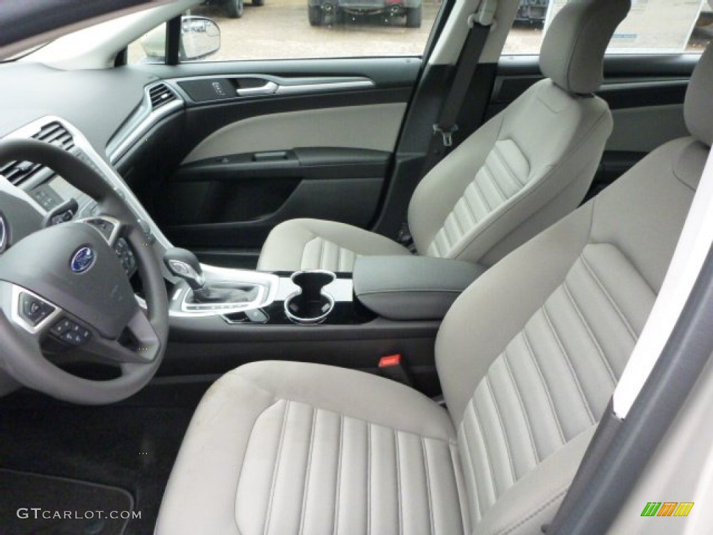 2015 Ford Fusion Hybrid S Front Seat Photo #102753721