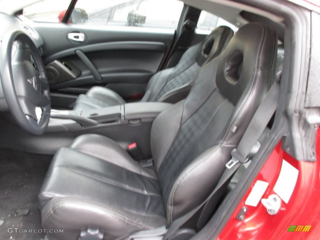 2008 Eclipse SE Coupe - Rave Red / Dark Charcoal photo #8