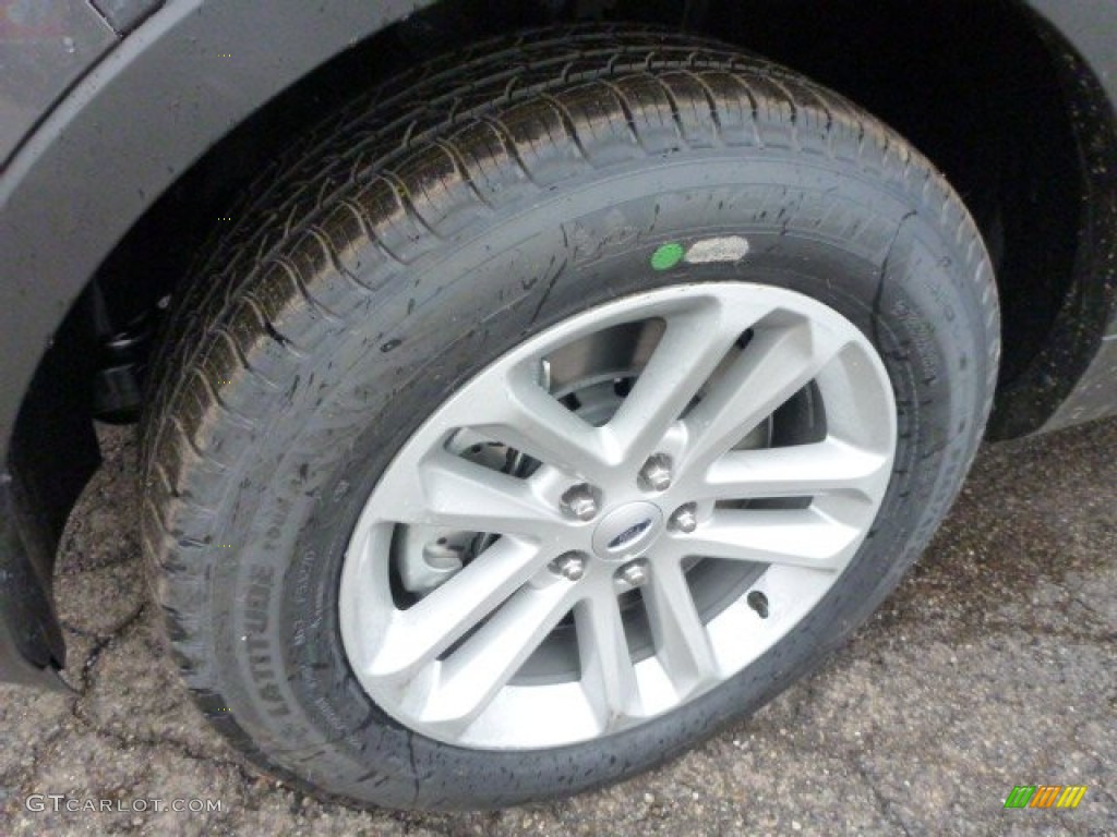 2015 Explorer XLT 4WD - Magnetic / Charcoal Black photo #7
