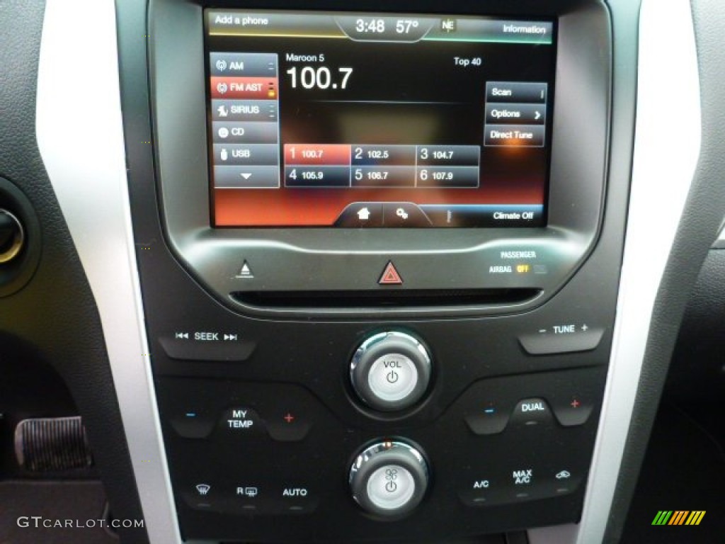 2015 Explorer XLT 4WD - Magnetic / Charcoal Black photo #15