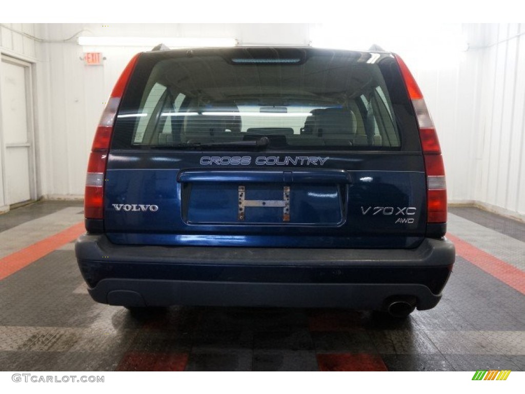 2000 V70 XC SE AWD - Nautic Blue Metallic / Light Beige photo #9