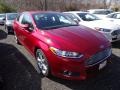 2015 Ruby Red Metallic Ford Fusion SE  photo #1