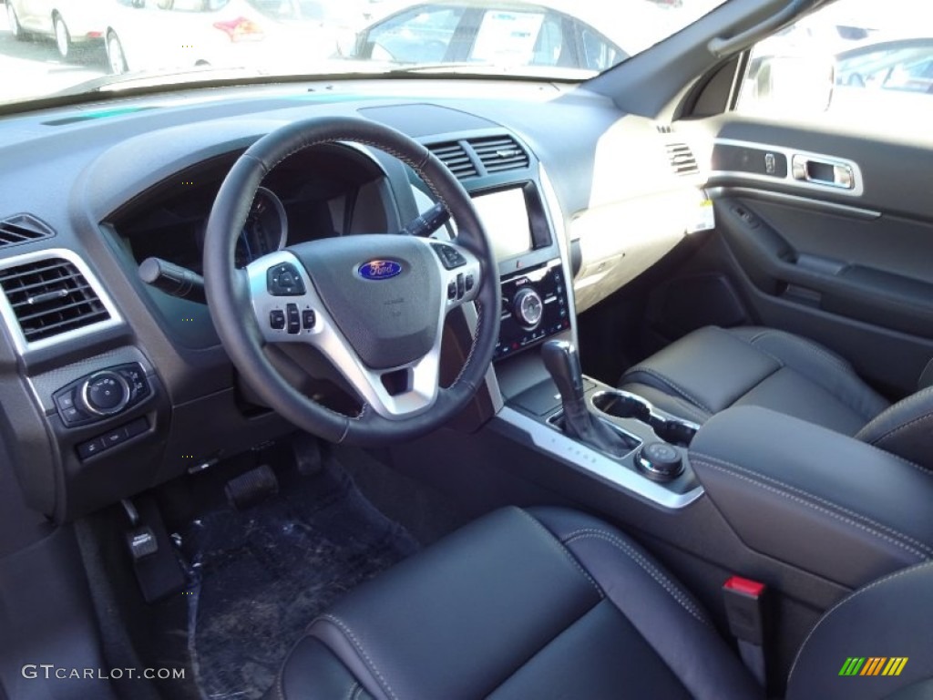 2015 Explorer Sport 4WD - White Platinum / Sport Charcoal Black photo #3