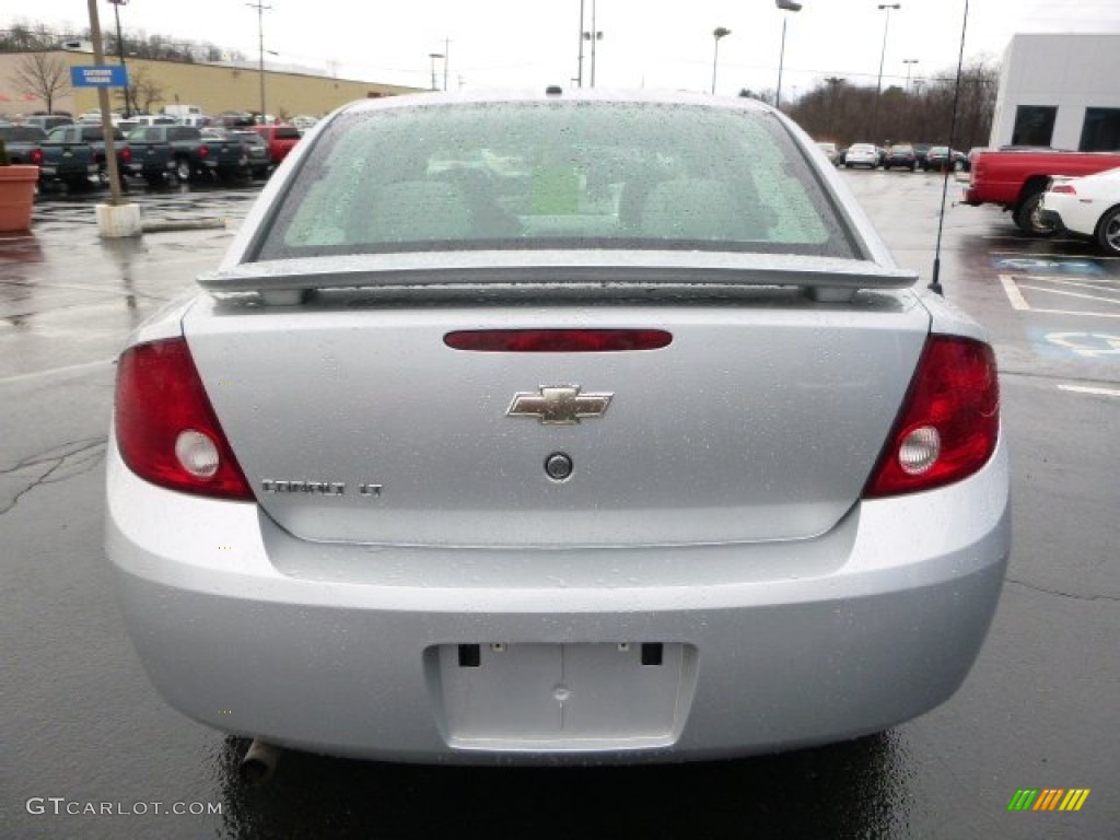 2007 Cobalt LT Sedan - Ultra Silver Metallic / Gray photo #4