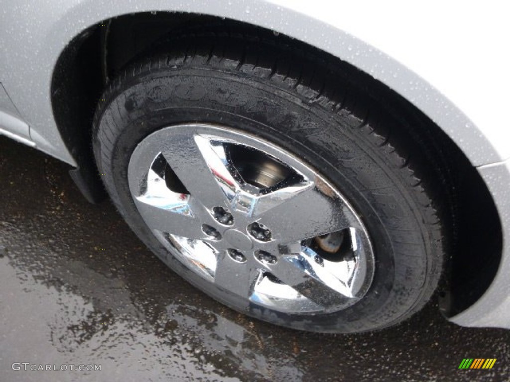 2007 Cobalt LT Sedan - Ultra Silver Metallic / Gray photo #9