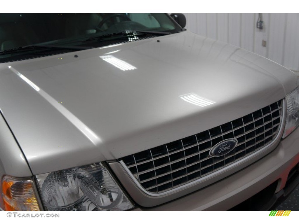 2005 Explorer XLT 4x4 - Mineral Grey Metallic / Midnight Grey photo #36