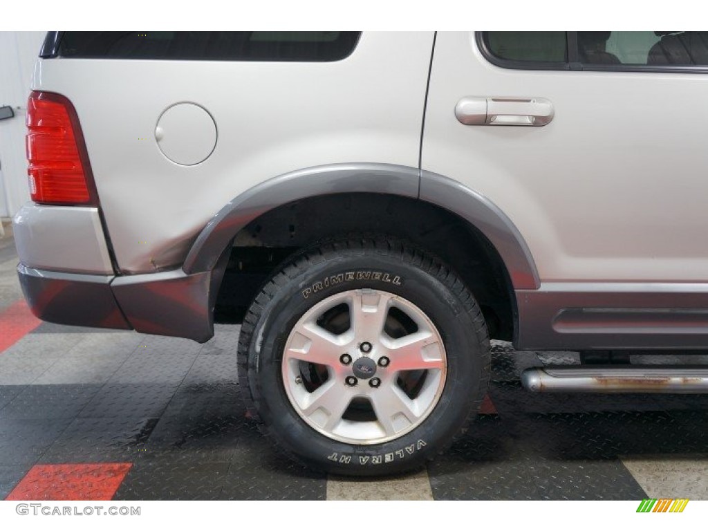 2005 Explorer XLT 4x4 - Mineral Grey Metallic / Midnight Grey photo #46