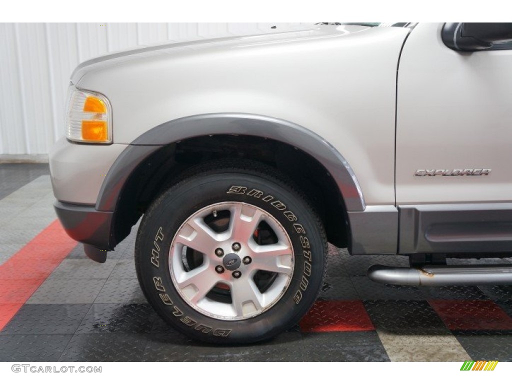 2005 Explorer XLT 4x4 - Mineral Grey Metallic / Midnight Grey photo #61