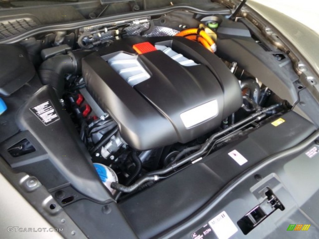 2012 Cayenne S Hybrid - Umber Brown Metallic / Luxor Beige photo #44