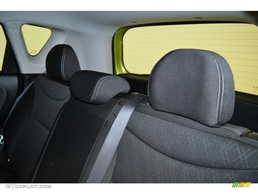 2014 Soul 1.6 - Kale Green / Black Diamond Woven Cloth photo #17