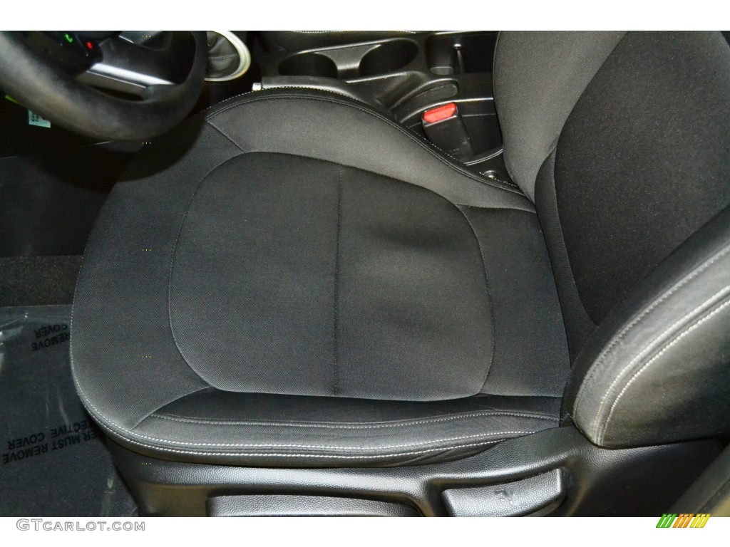 2014 Soul 1.6 - Kale Green / Black Diamond Woven Cloth photo #20