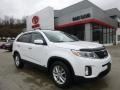2014 Snow White Pearl Kia Sorento LX AWD  photo #1