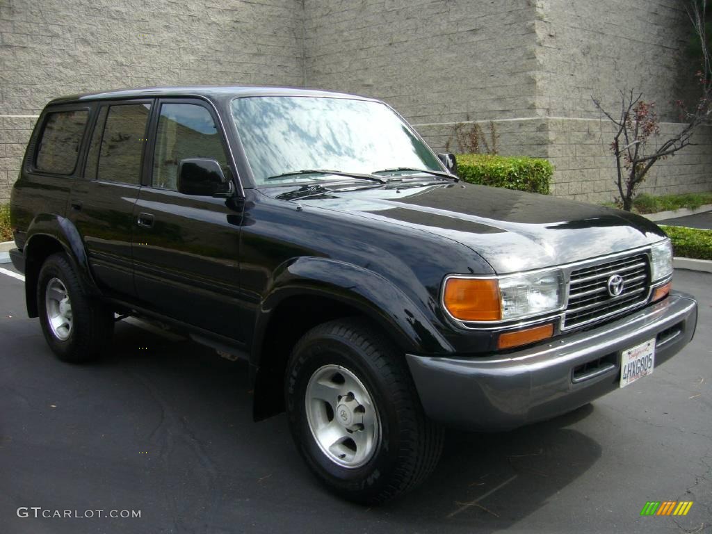 1997 Land Cruiser  - Black / Gray photo #7