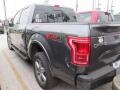 2015 Magnetic Metallic Ford F150 Lariat SuperCrew 4x4  photo #8