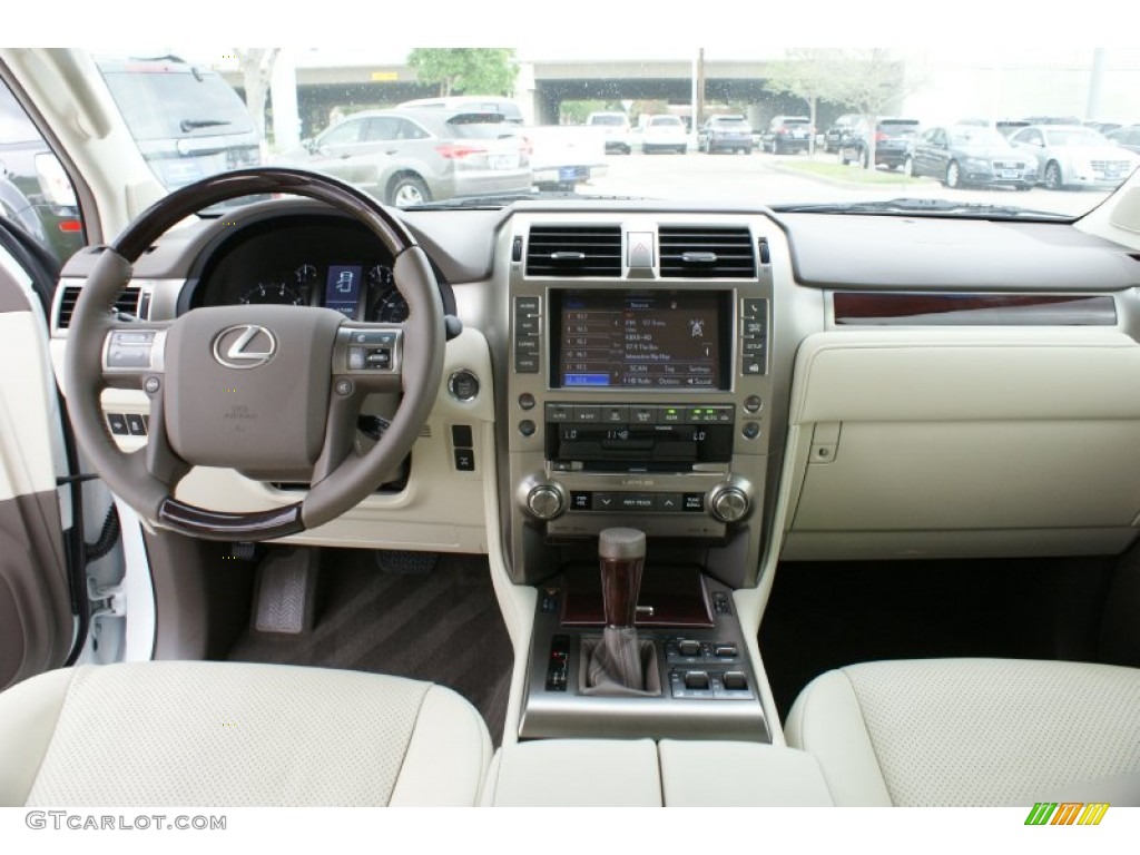 2014 Lexus GX 460 Luxury Ecru Dashboard Photo #102762009