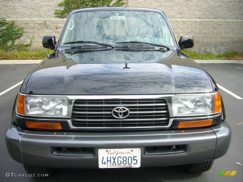 1997 Land Cruiser  - Black / Gray photo #8