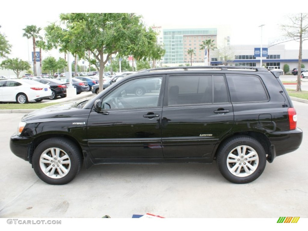 Black 2006 Toyota Highlander Hybrid Limited Exterior Photo #102762767