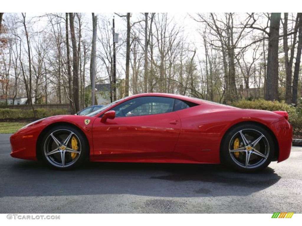 2013 458 Italia - Rosso Scuderia (Red) / Charcoal photo #1