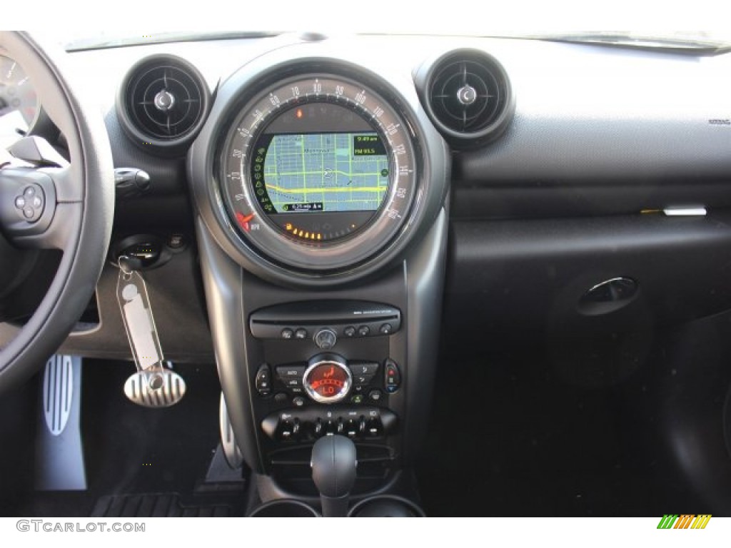 2015 Mini Paceman Cooper S Carbon Black Dashboard Photo #102763181