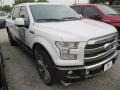 2015 White Platinum Tricoat Ford F150 King Ranch SuperCrew 4x4  photo #1