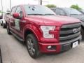 Ruby Red Metallic - F150 Lariat SuperCrew 4x4 Photo No. 1