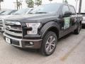 2015 Tuxedo Black Metallic Ford F150 King Ranch SuperCrew 4x4  photo #6