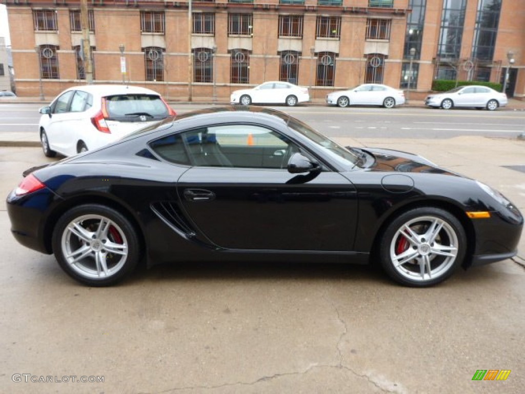 Black 2012 Porsche Cayman Standard Cayman Model Exterior Photo #102765341