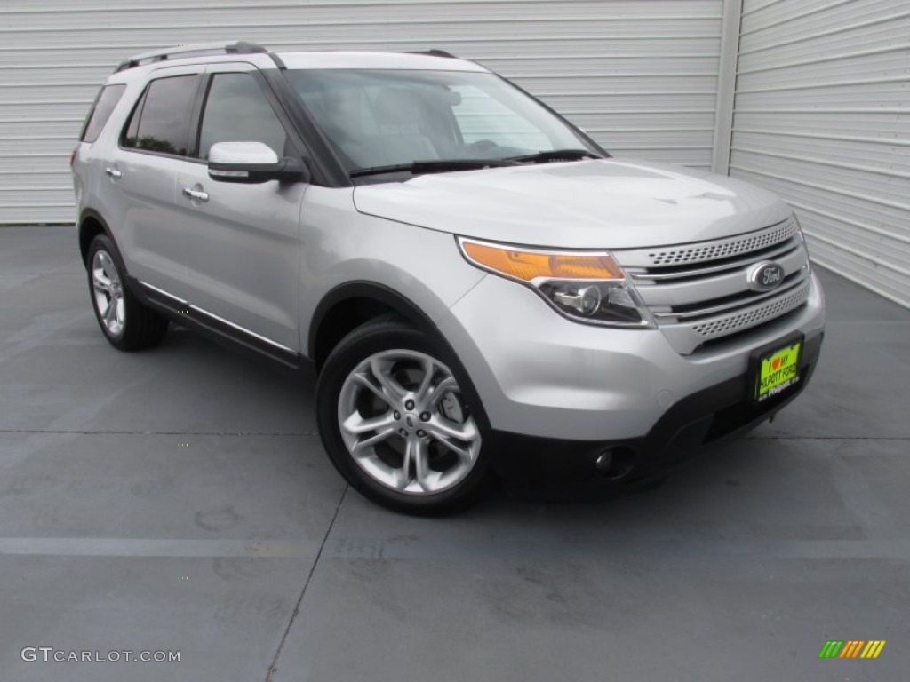 2015 Explorer Limited - Ingot Silver / Medium Light Stone photo #1