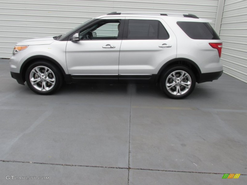 2015 Explorer Limited - Ingot Silver / Medium Light Stone photo #3