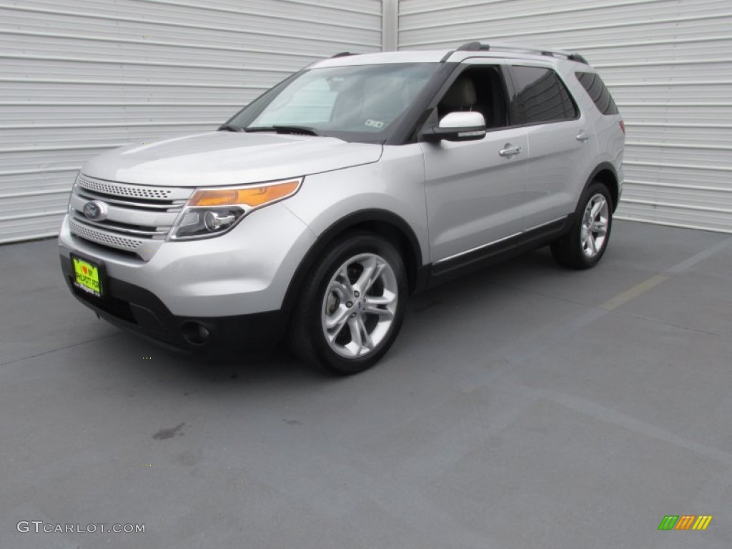 2015 Explorer Limited - Ingot Silver / Medium Light Stone photo #4