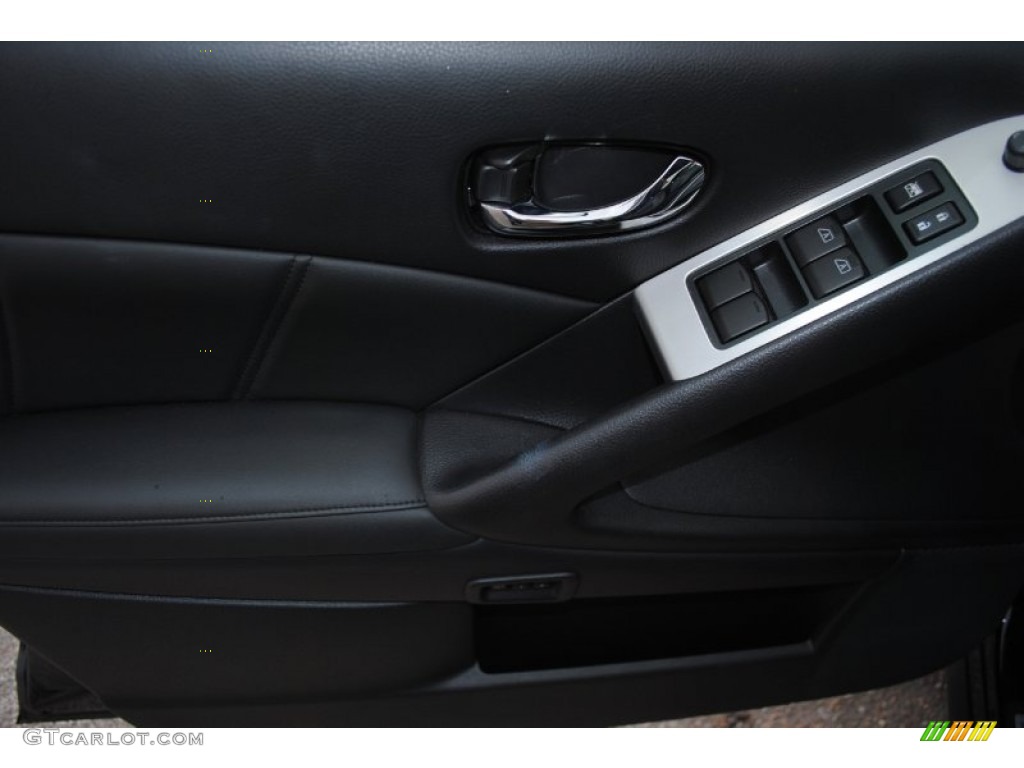 2011 Murano SL AWD - Super Black / Black photo #9