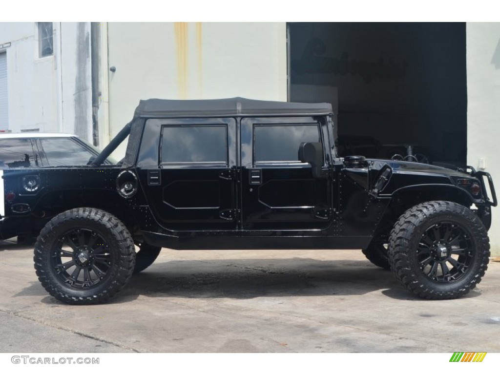2001 H1 Soft Top - Black / Black photo #3