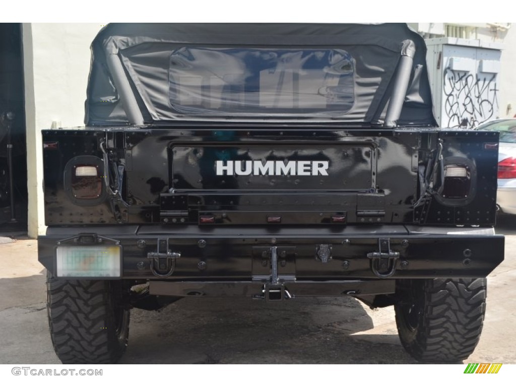 2001 H1 Soft Top - Black / Black photo #7