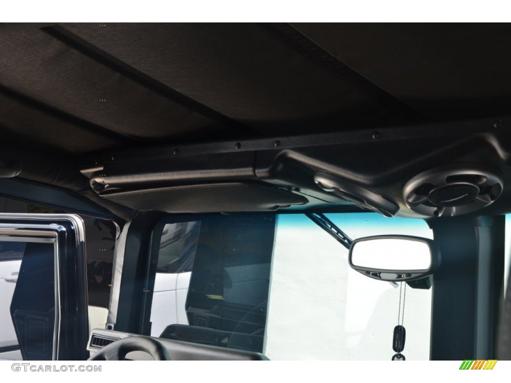 2001 H1 Soft Top - Black / Black photo #20