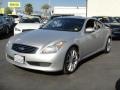 2008 Liquid Platinum Silver Infiniti G 37 Journey Coupe  photo #1