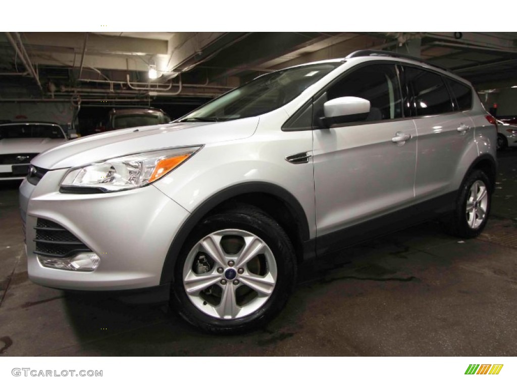 2013 Escape SE 1.6L EcoBoost 4WD - Ingot Silver Metallic / Charcoal Black photo #1