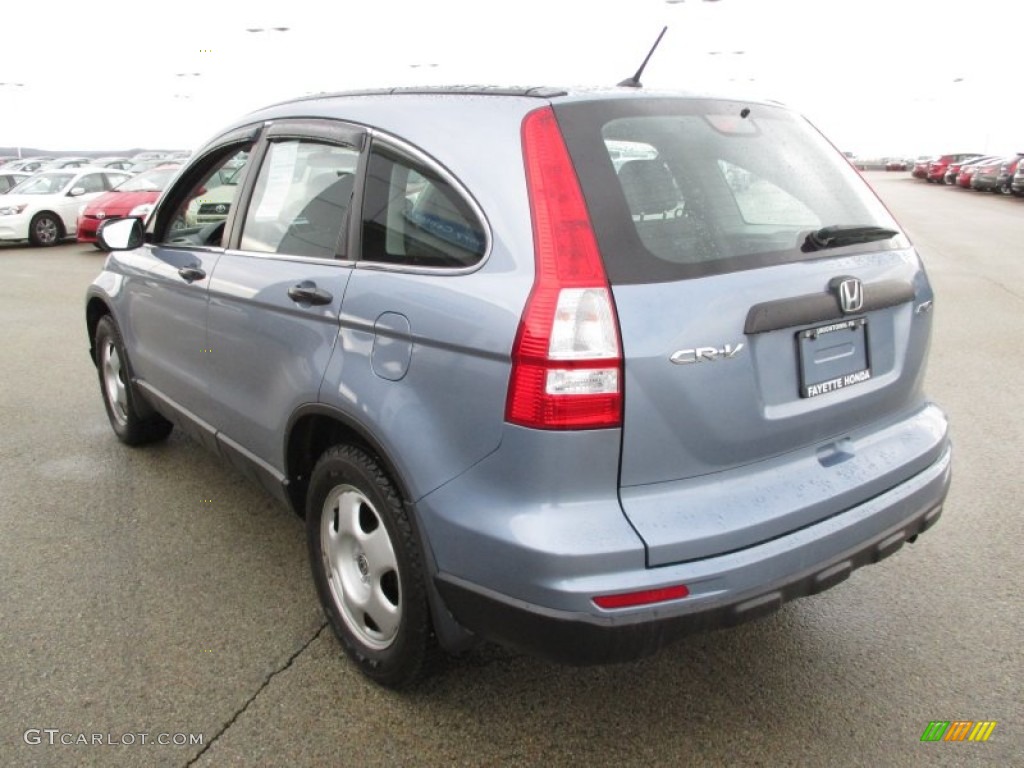 2010 CR-V LX AWD - Glacier Blue Metallic / Gray photo #16