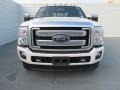 2015 White Platinum Ford F350 Super Duty Platinum Crew Cab 4x4 DRW  photo #8