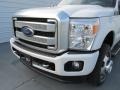 White Platinum - F350 Super Duty Platinum Crew Cab 4x4 DRW Photo No. 10