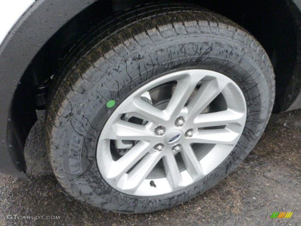 2015 Explorer 4WD - Oxford White / Medium Light Stone photo #7