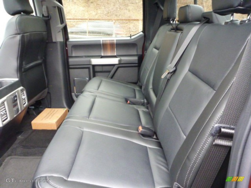 2015 Ford F150 Lariat SuperCrew 4x4 Rear Seat Photos