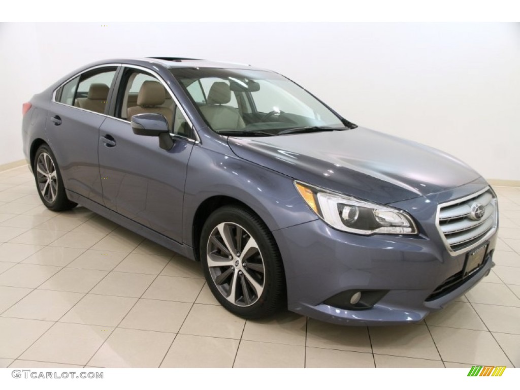 2015 Legacy 3.6R Limited - Twilight Blue Metallic / Warm Ivory photo #1
