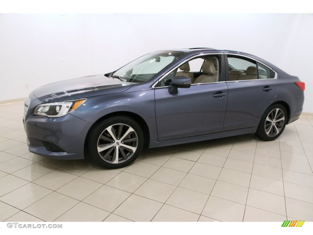 2015 Legacy 3.6R Limited - Twilight Blue Metallic / Warm Ivory photo #3